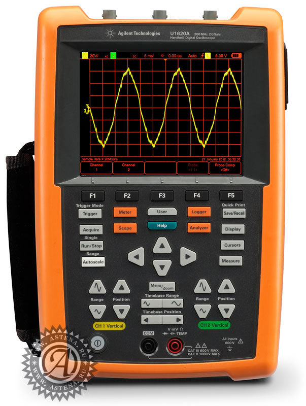 Ручной осциллограф U1620А Agilent Technologies