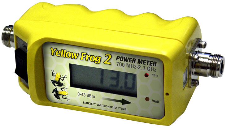 Ударопрочный измеритель мощности Yellow Frog 2