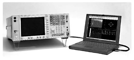 истема 89650S, построенная на основе анализатора PSA и программы 89601A, установленной в компьютере