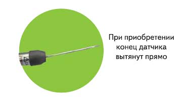 Датчик, предназначенный для измерения температуры
