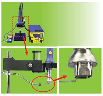 Крепление датчика на штативе Hakko C1392