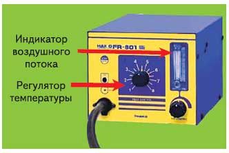 Регулятор термовоздушной станции