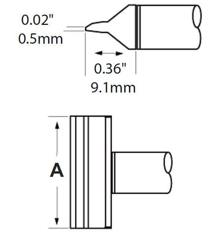 наконечник CFV-BL100 METCAL