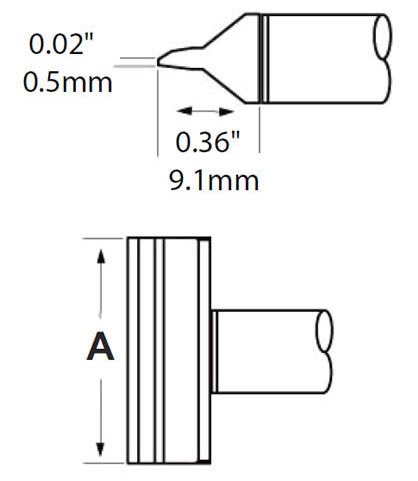 наконечник CFV-BL250 METCAL