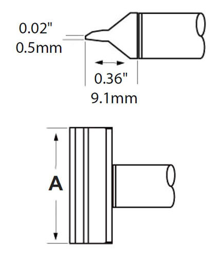 наконечник CFV-BL350 METCAL