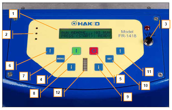 Пользовательский интерфейс FR-1418 HMI