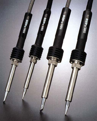Паяльники Hakko 455, 456