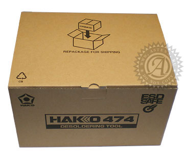 Упаковка демонтажной паяльной станции Hakko 474 