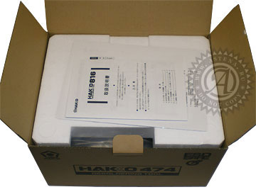 Упаковка демонтажной паяльной станции Hakko 474 