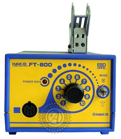 Hakko FT-800. Передняя панель с органами управления