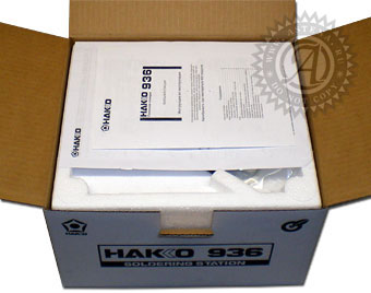 Упаковка паяльной станции Hakko-936