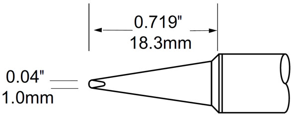 наконечник SCV-CH10A METCAL