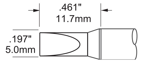 наконечник SCV-CH50A METCAL