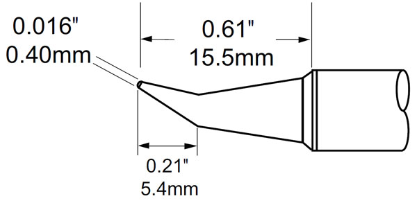 наконечник SCV-CNB04A METCAL