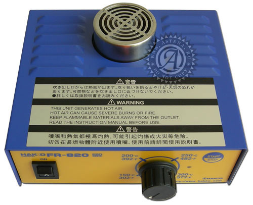 Hakko FR-820. Вид сверху