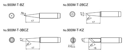 HAKKO 900M серия долговечных головок