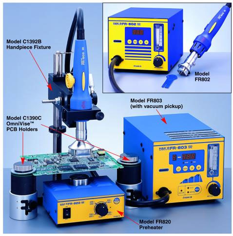 Комбинация Hakko 803 и Hakko FR-820