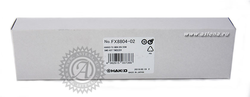 Упаковка термопинцета FX-8804