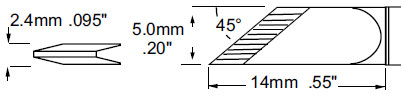 наконечник SCV-DRK50 METCAL