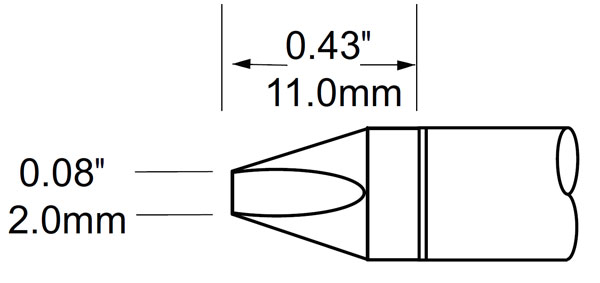 наконечник SCV-CH20 METCAL