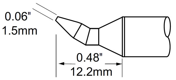 наконечник SCV-CHB15 METCAL