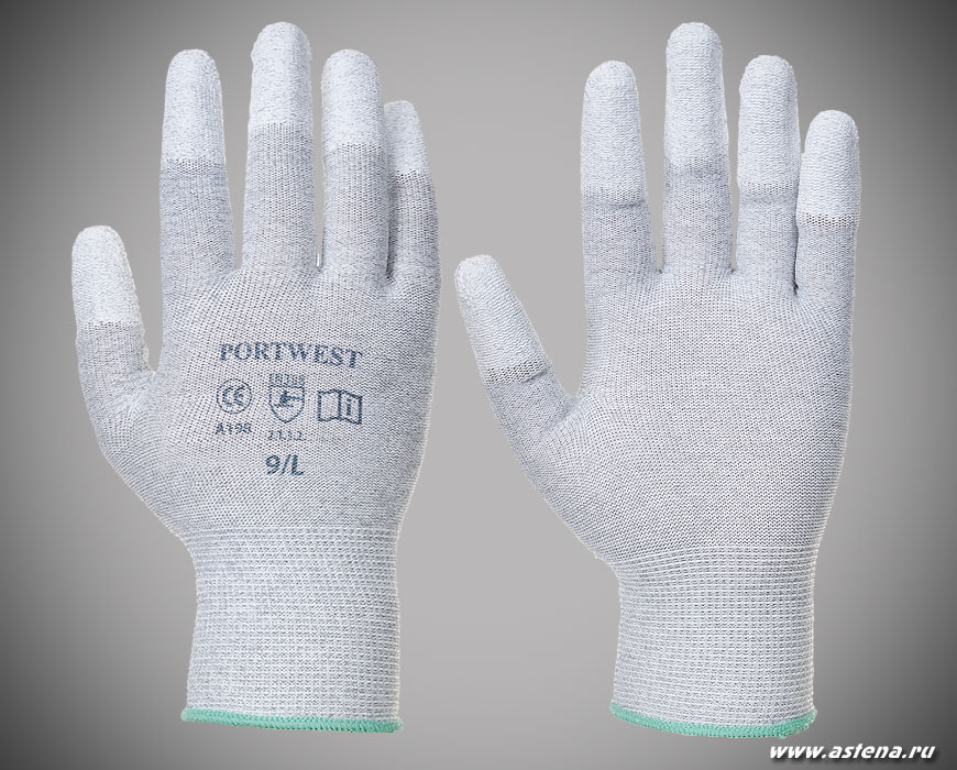 Антистатические перчатки A198 Portwest