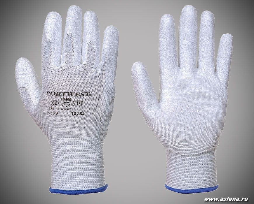 Антистатические перчатки A199 Portwest
