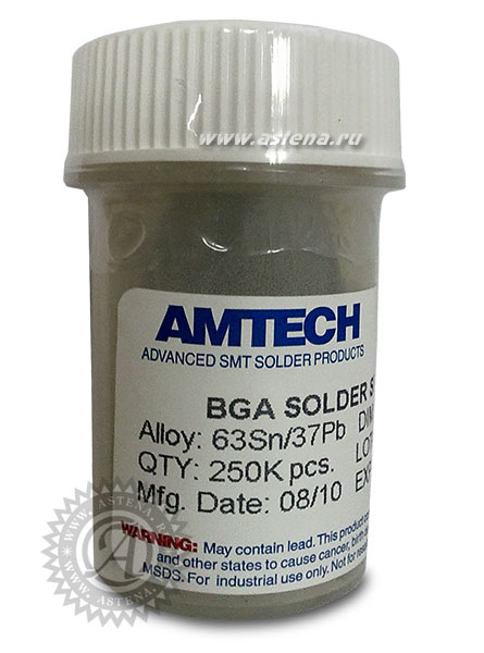 Шарики припоя Amtech