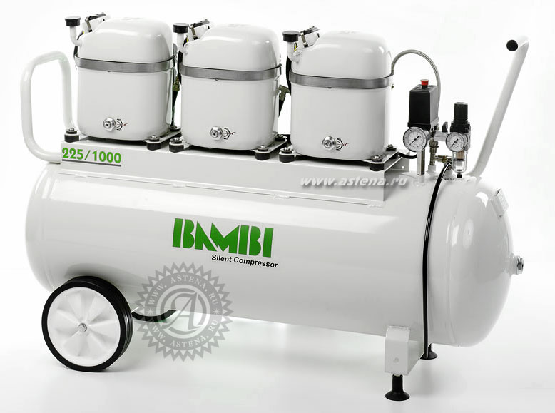 Бесшумный компрессор Bambi Bambi MD 225/1000
