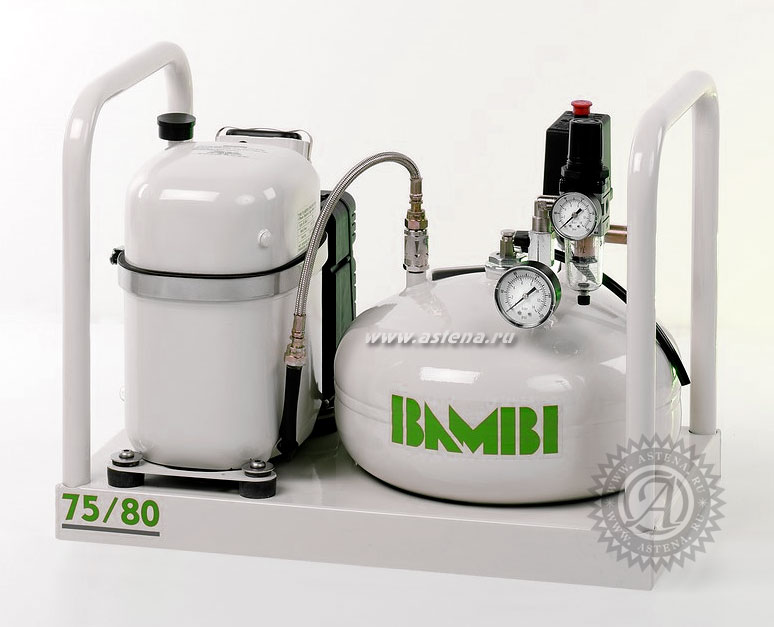 Бесшумный компрессор Bambi MD75/80